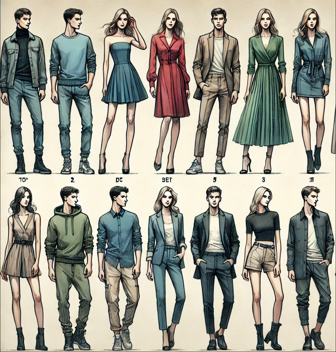 Hauts et Bas Femme/Homme