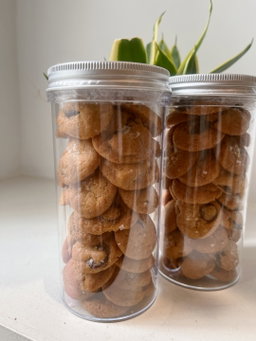Sea salt chocolate chip cookies - Plain