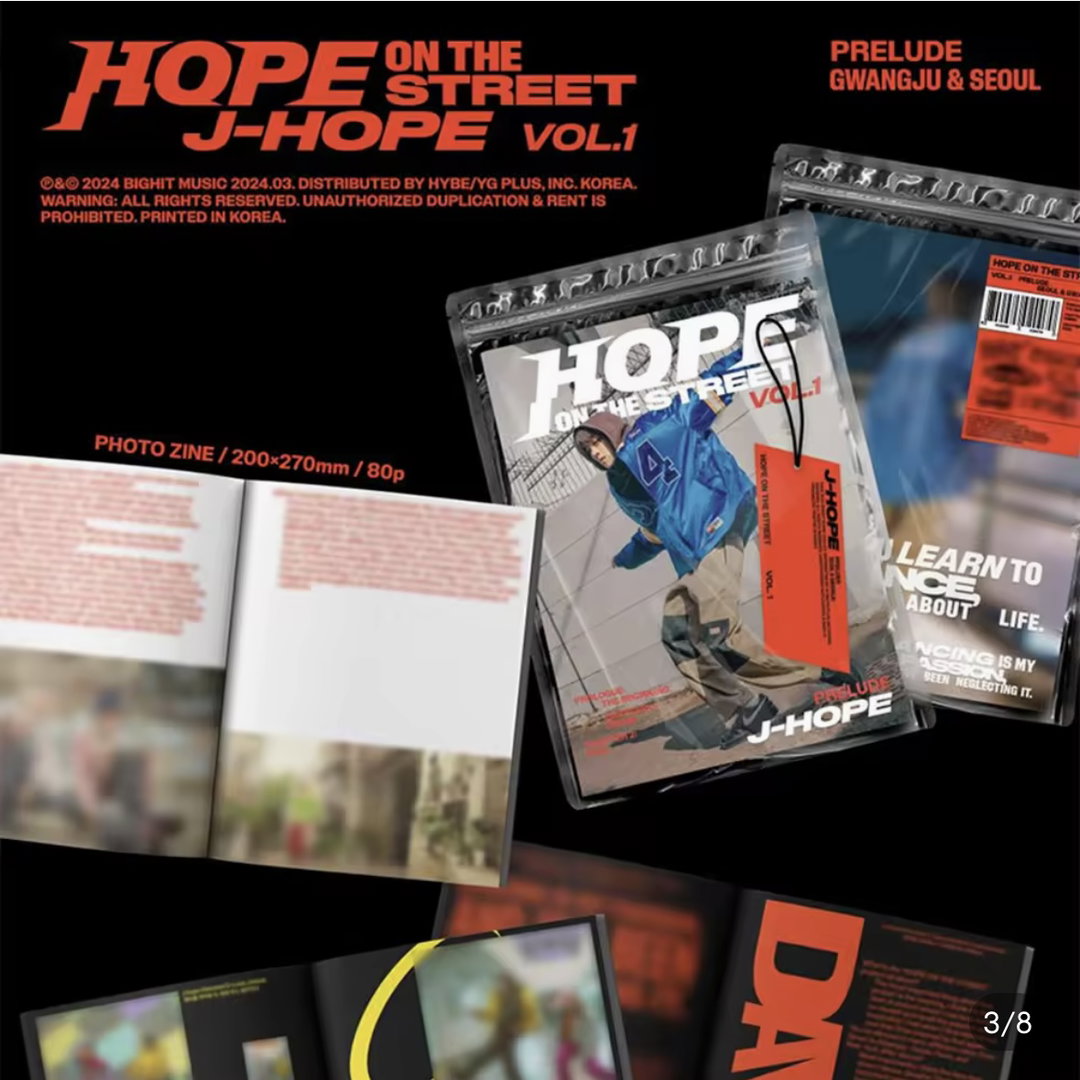BTS J-hope - Special Album [ HOPE ON THE STREET VOL.1]