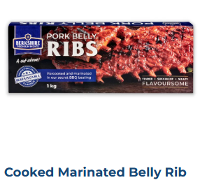 Cooked Marinated Belly Rib