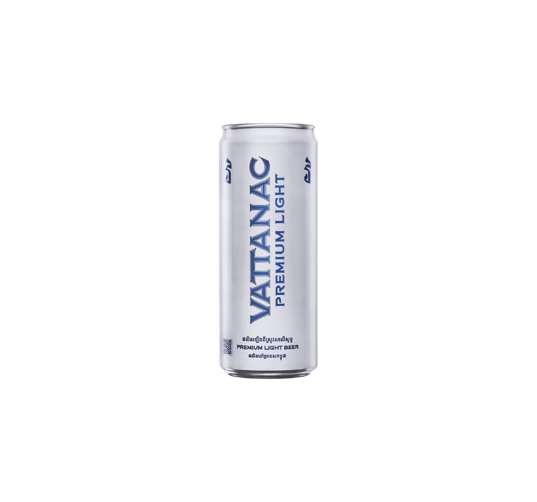 Vattanac Premium Light (កំប៉ុង) 330ml 