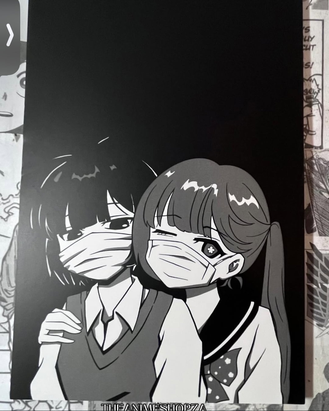 Anime girl notebook