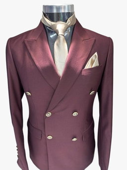 Maroon Suit