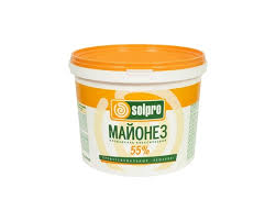 Майонез "Провансаль классический" ТМ "SolPro" 55 %  3 кг. ведро