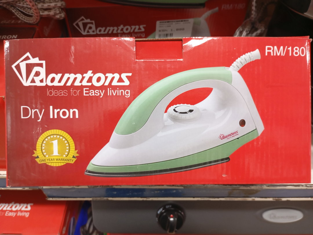 RAMTONS DRY IRON RM/180
