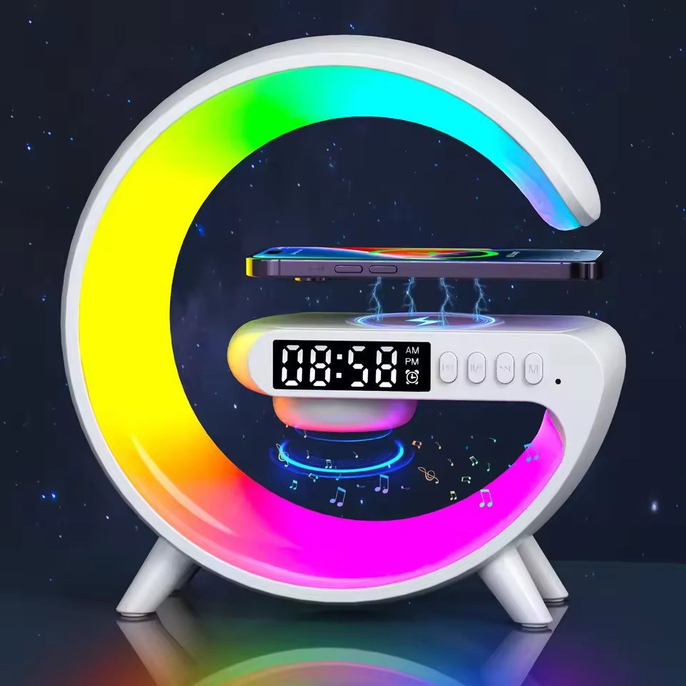 G-SHAPE SPEAKER WITH WIRELESS CHARGER & SMART LIGHT_1