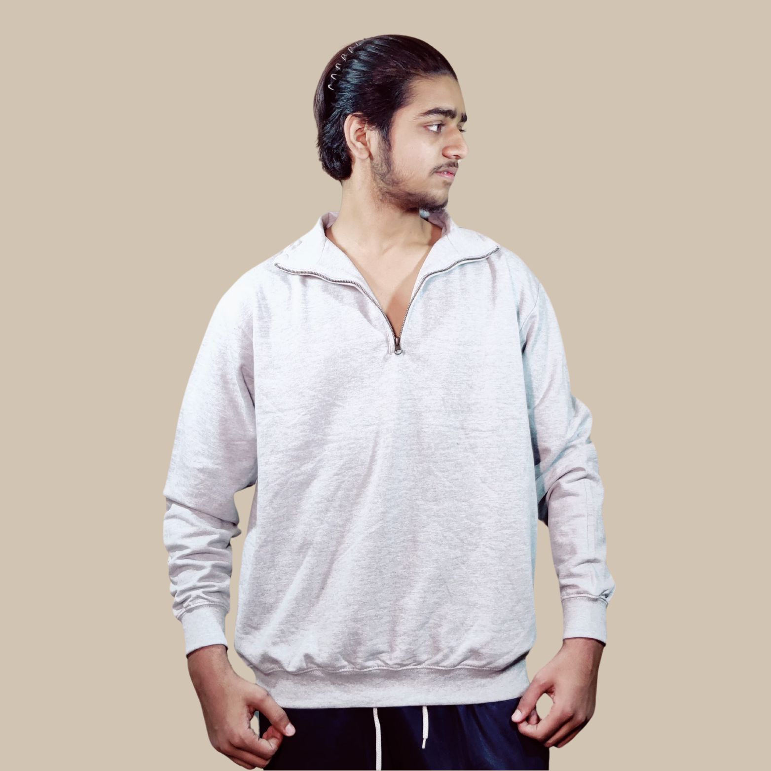 Mock Neck Unisex Article _3