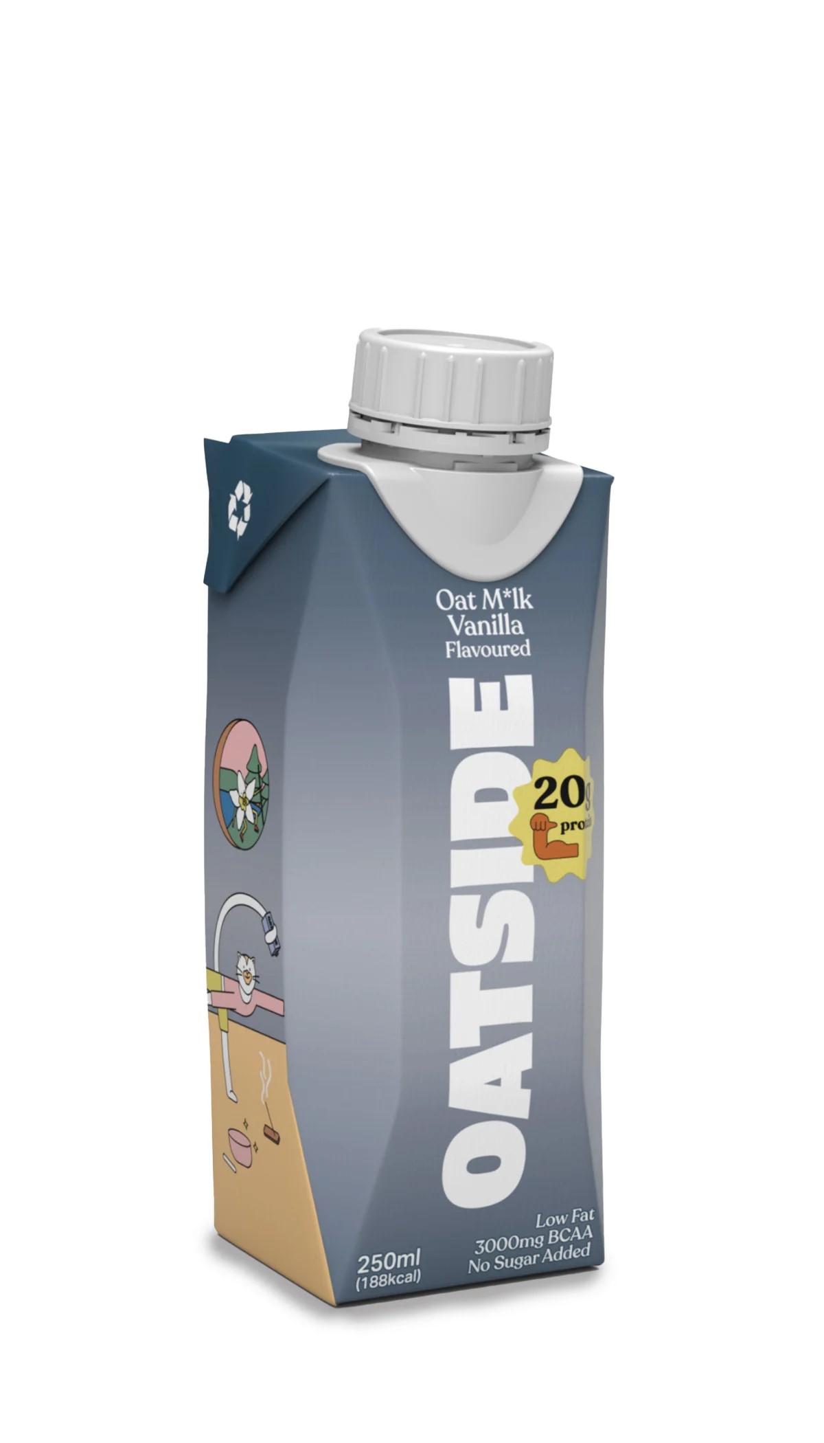 Oatside Protein Vanilla (Cap)_0