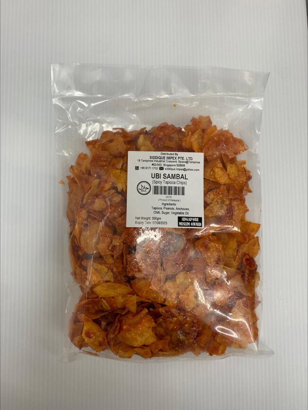 SIDDIQ UBI SAMBAL 300GM