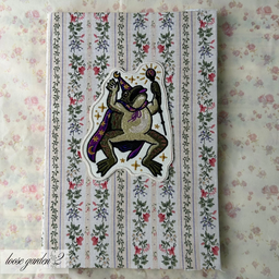 Plain notebook in fairycore design