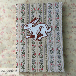 Plain notebook in fairycore design