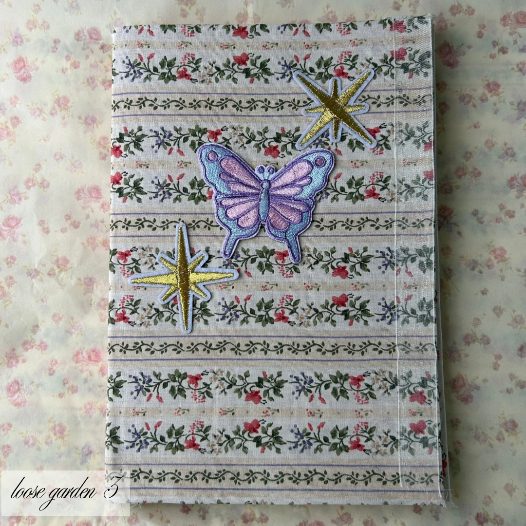 Plain notebook in fairycore design_3
