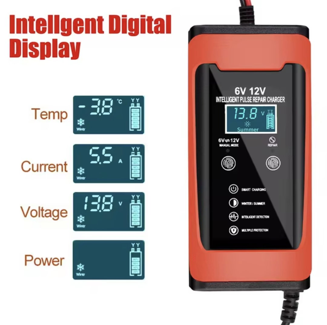 6V / 12V BATTERY CHARGER