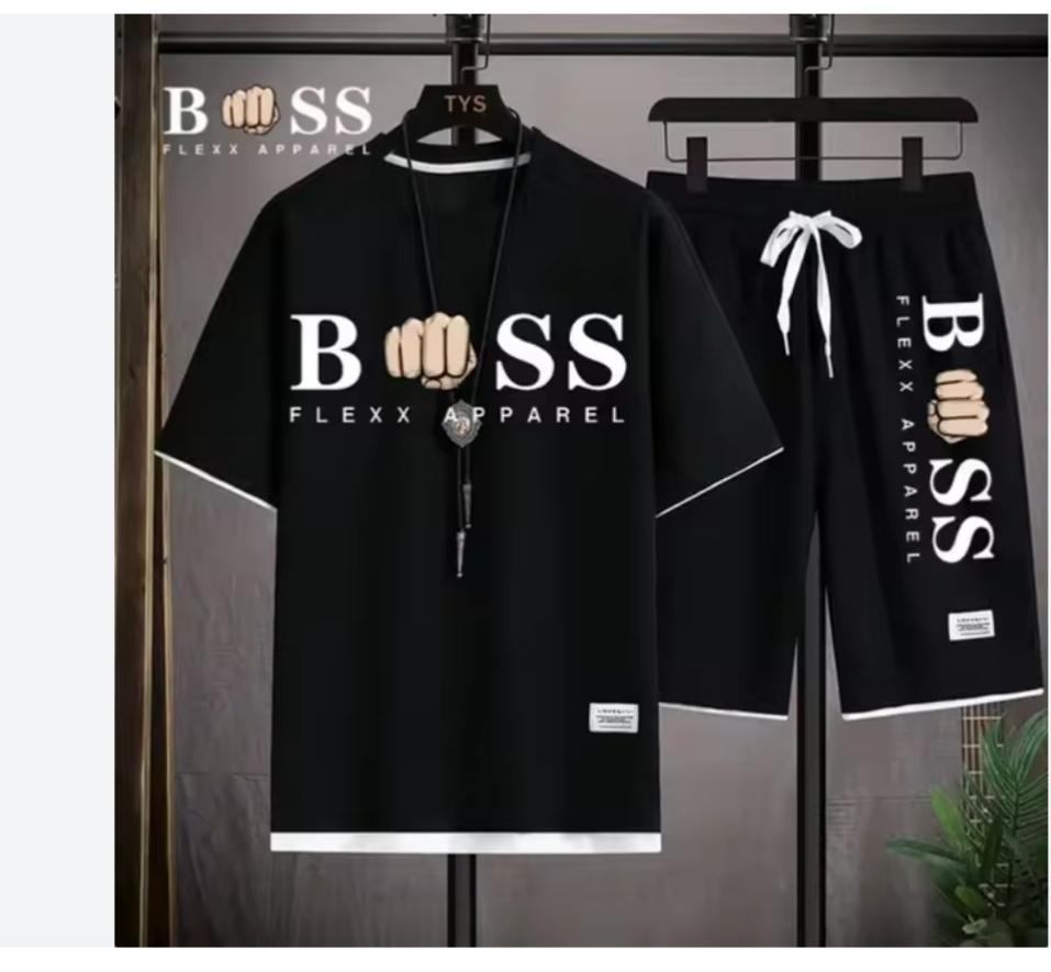 Classic Black Boss Flexx Apparel - 2 Piece
