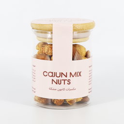 Roots Cajun Mix Nuts Glass Jar 90g