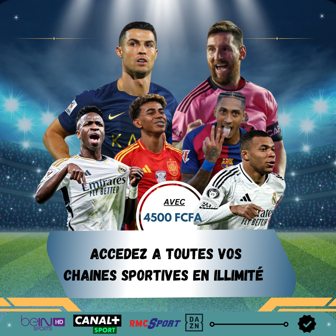 ABONNEMENT CHAINES DE FOOT