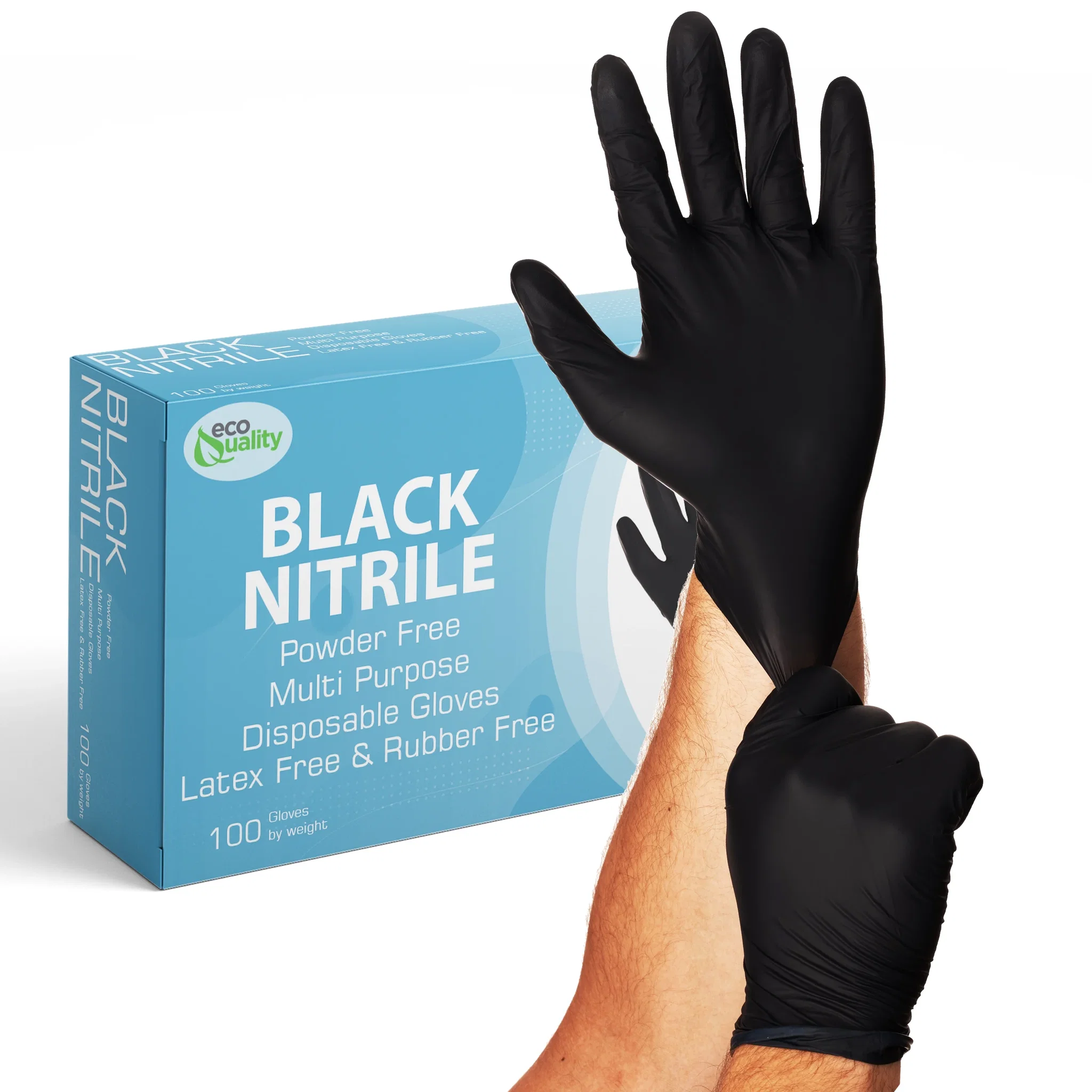 NITRILE BLACK GLOVES _1