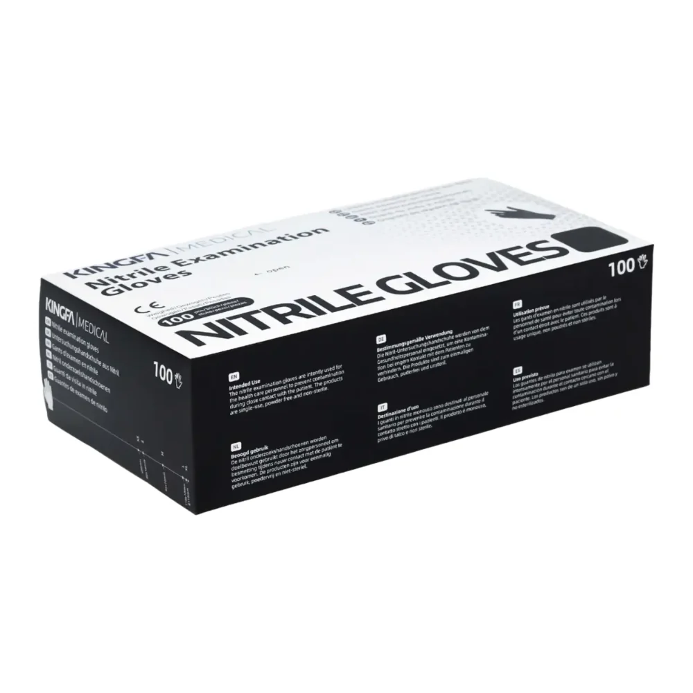 NITRILE BLACK GLOVES
