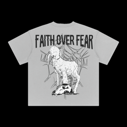 Faith Over Fear Male Crop Top 