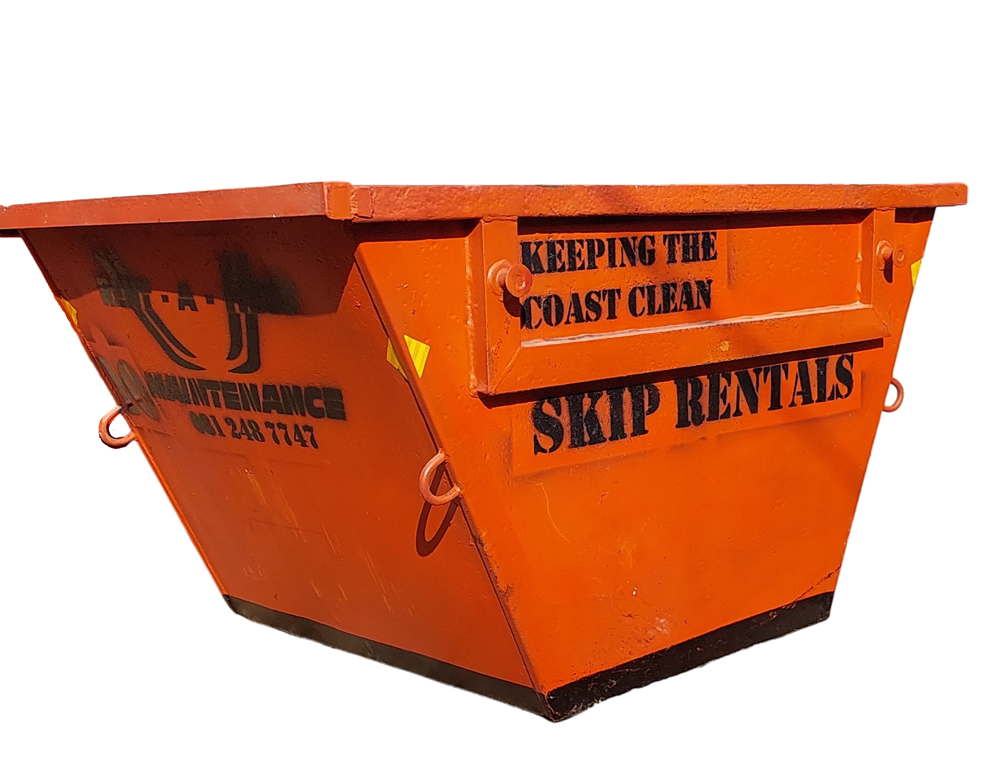 Skip hire 2.0m³ skip bin without rails_0