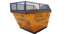 Skip hire 2.0m³ skip bin with rails