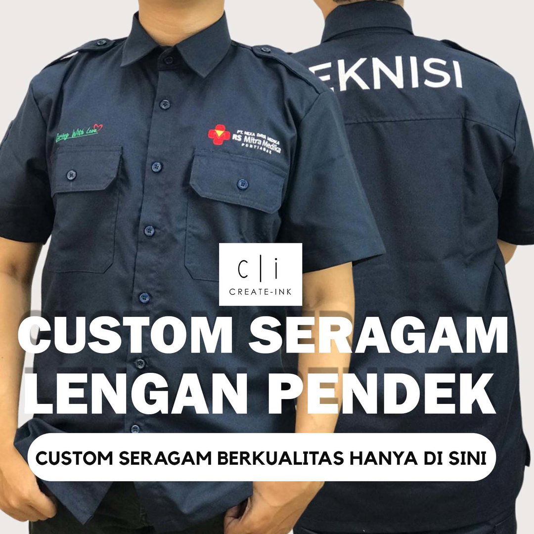 Kemeja Lengan Pendek / Short Sleeve Shirt/ PDH 