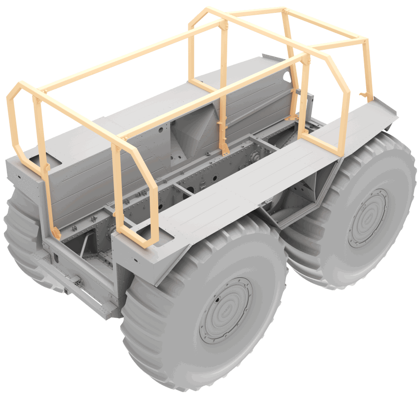 Steel ROPS 