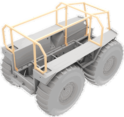 Steel ROPS 
