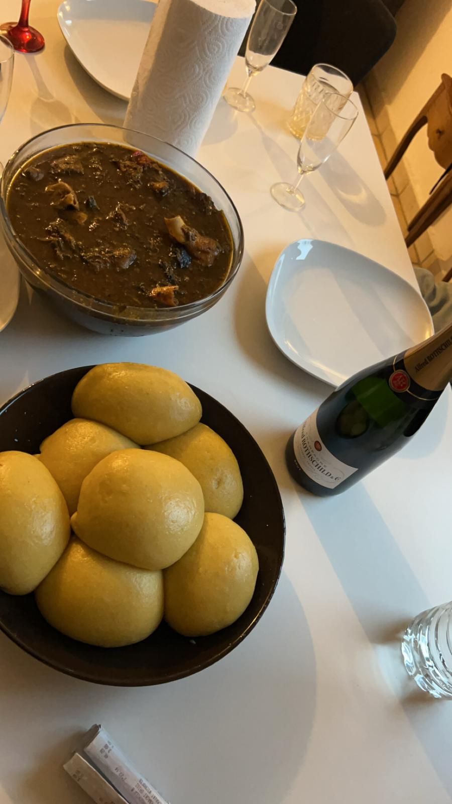 Foutou avec sauce N'tro_0