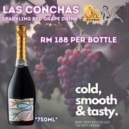 LAS CONCHAS 100% Red Grape Sparkling Juice