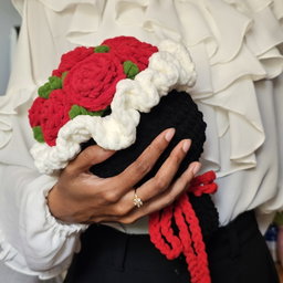 Crimson Noir Chunky bouquet 