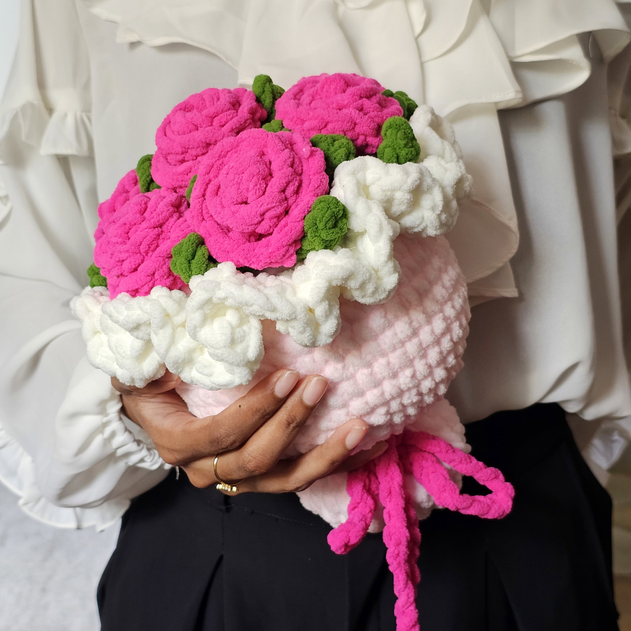 Blush Bloom Chunky bouquet_0