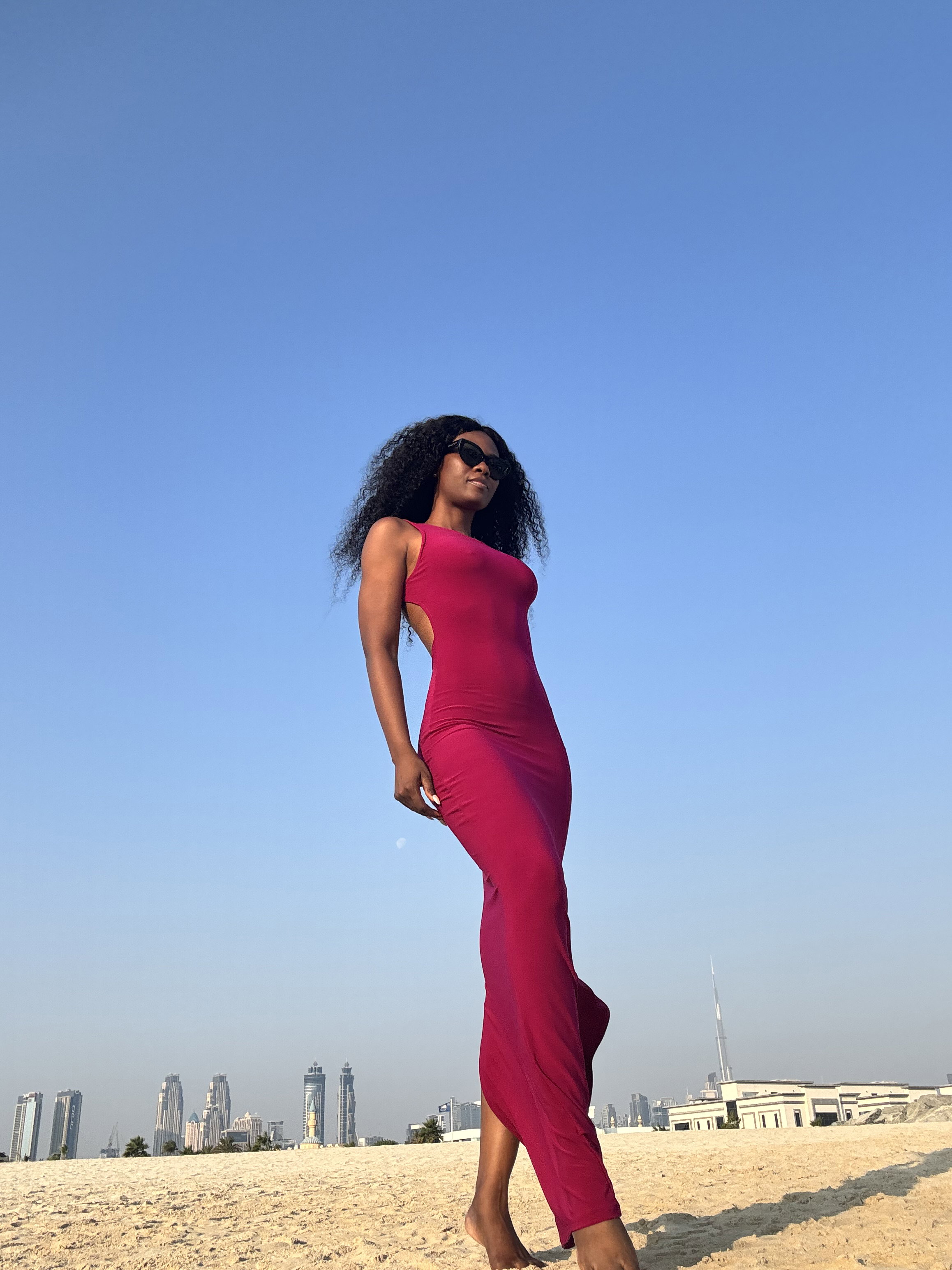 Natalie Backless Dress _1