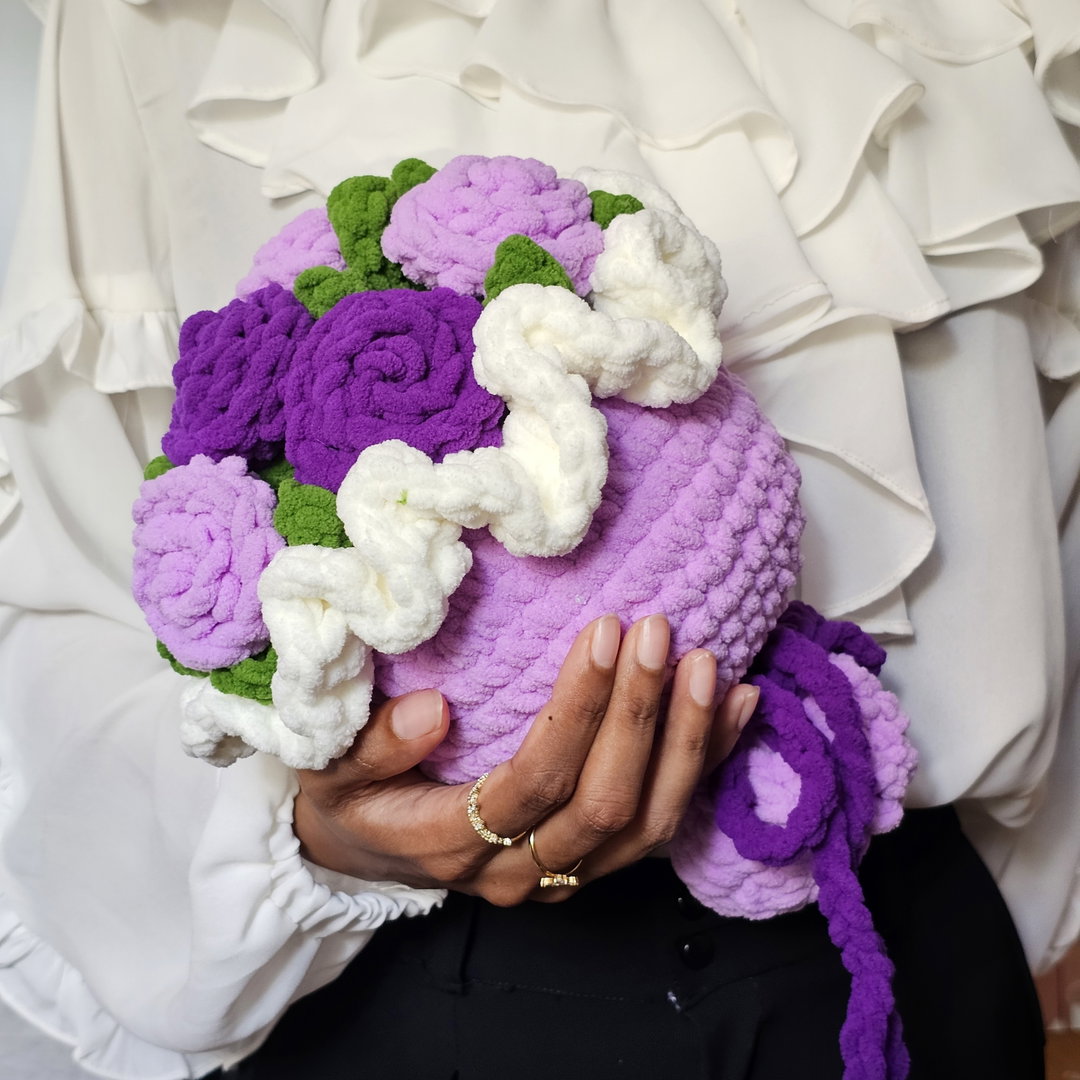 Violet Harmony Chunky bouquet