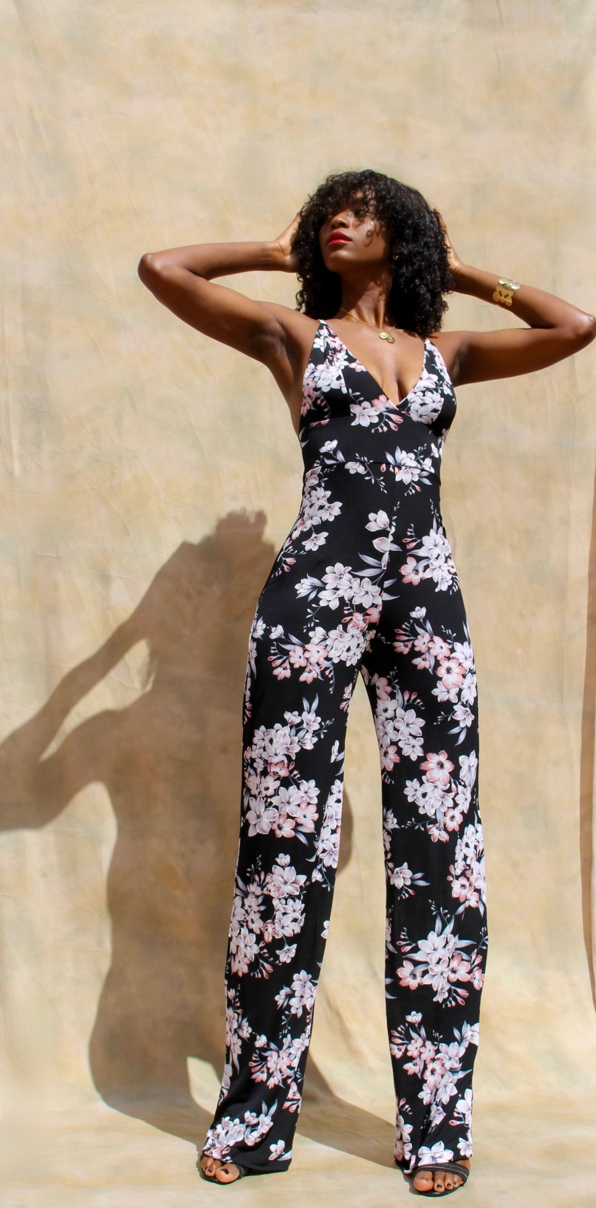 Zahraa Floral Jumpsuit _0