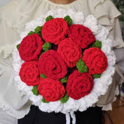 Ruby Rose Chunky Bouquet