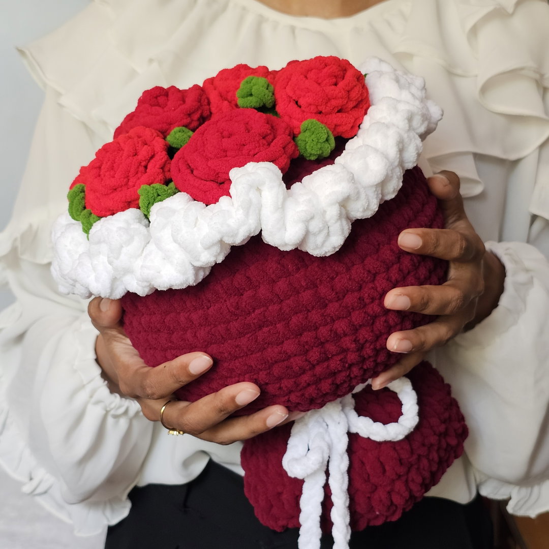 Ruby Rose Chunky Bouquet