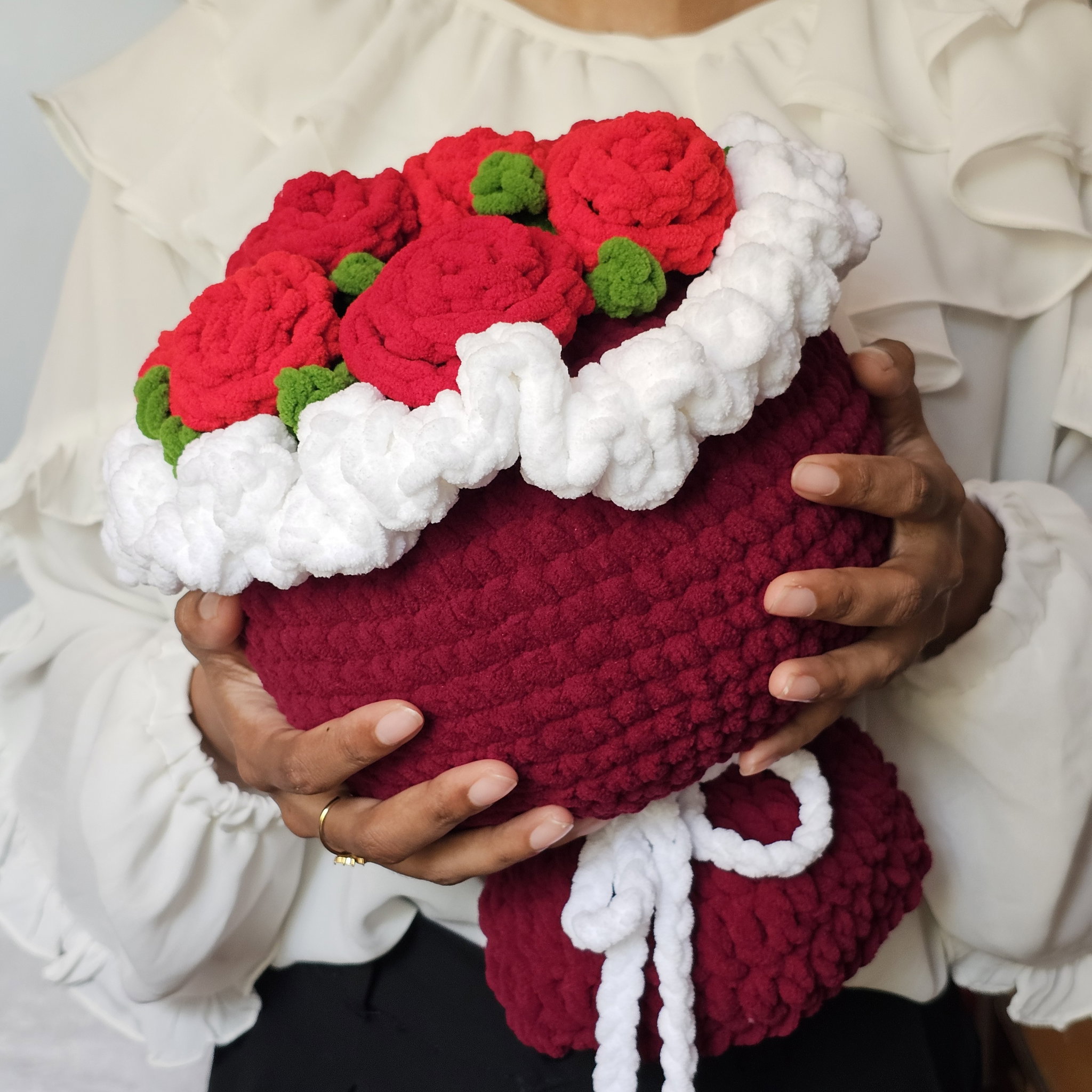 Ruby Rose Chunky Bouquet_0
