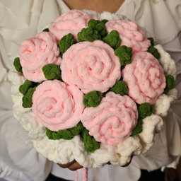 Soft Rose Chunky bouquet 