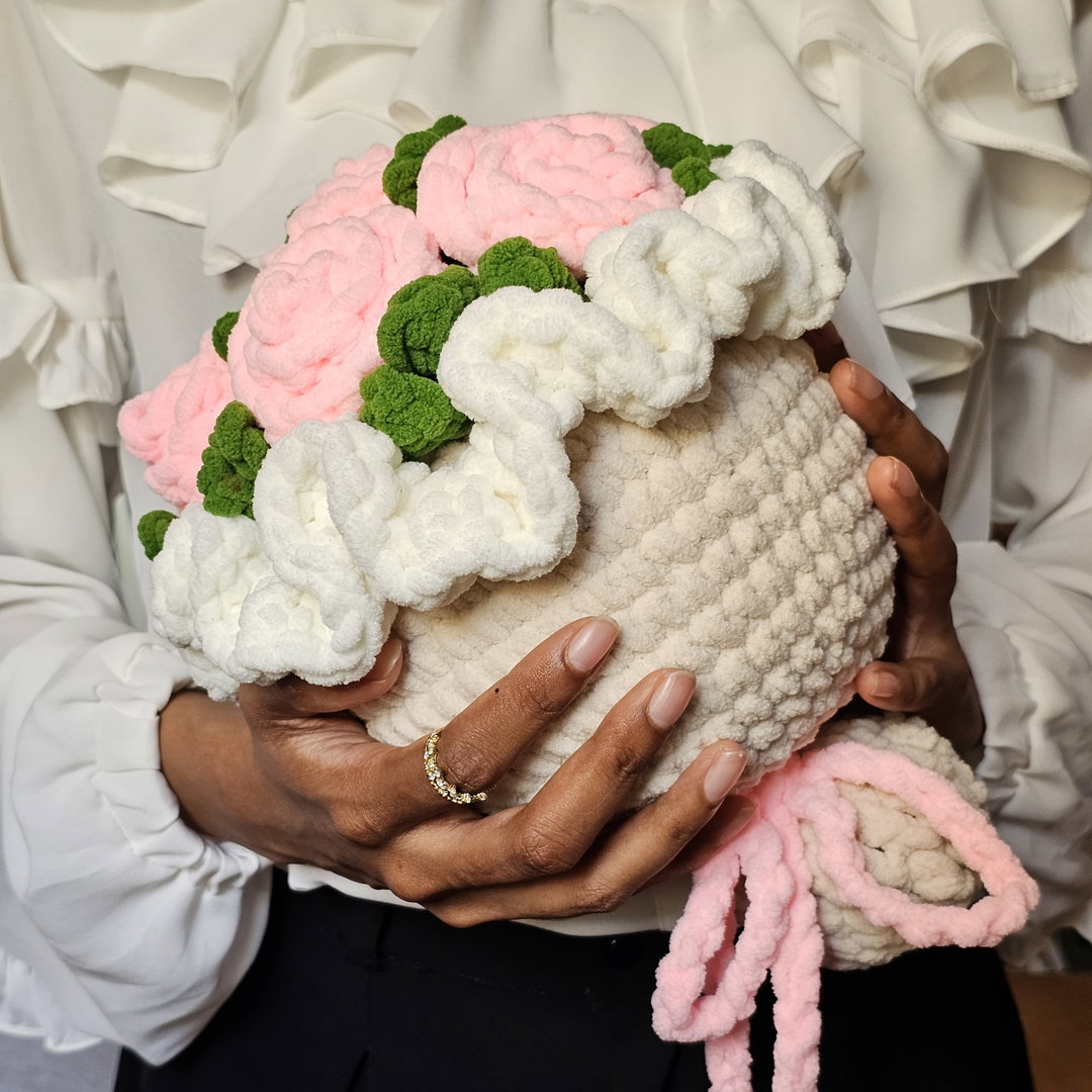 Soft Rose Chunky bouquet