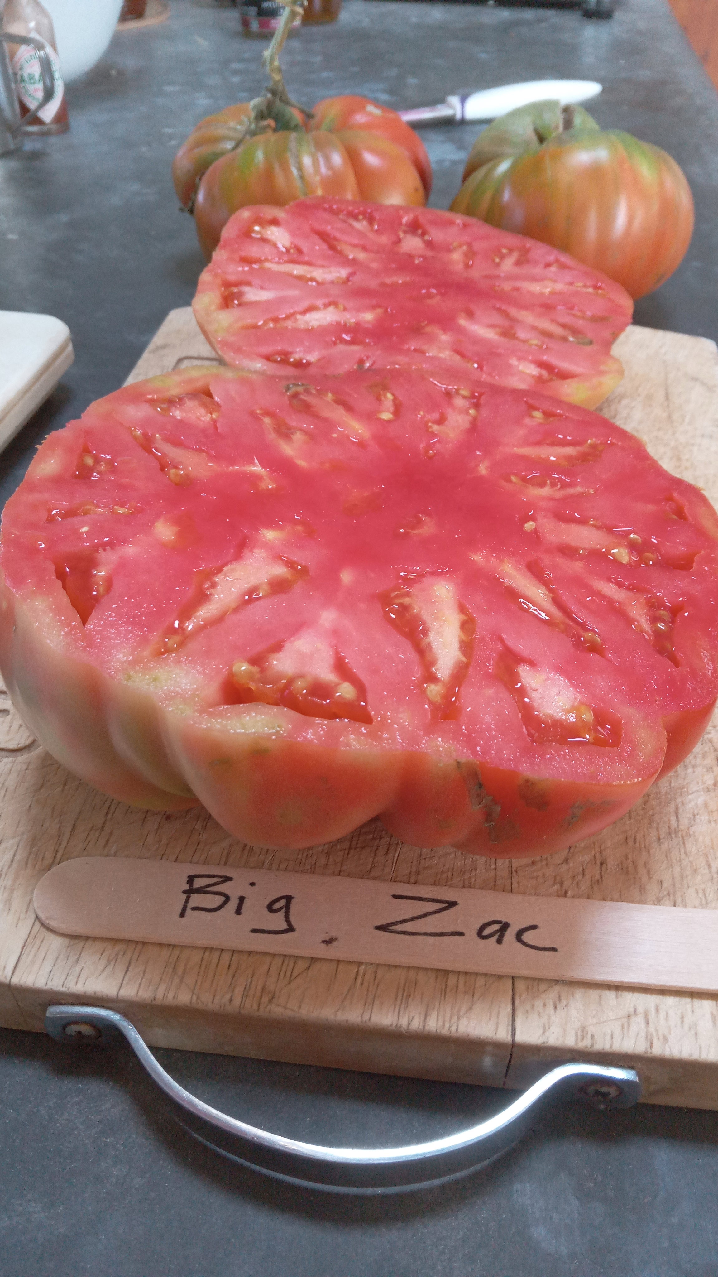 BIG ZAC GIANT TOMATO x 10 seeds_8