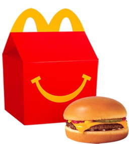 Happy Meal'" Cheeseburger