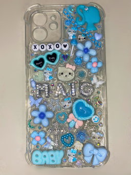 Rhinestone Name Junk Case