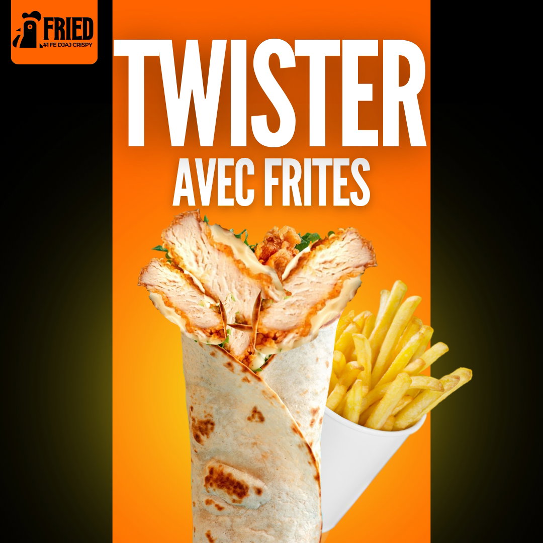 TWISTER AVEC FRITES 