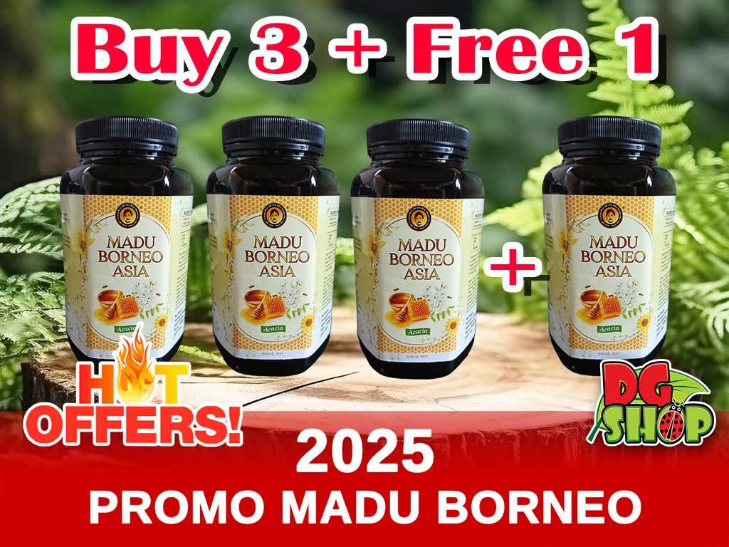 Hot Viral Promo Pra Ramadhan 2025 Madu Borneo Asia DGShop2U - BUY 3 + FREE 1_0