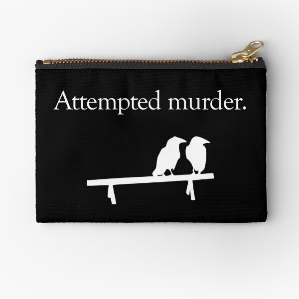 Black Cat Face Zipper Pouch_0