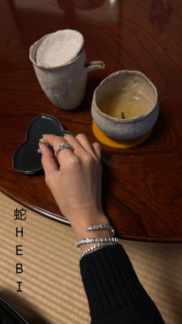 (蛇)HEBI RING (PO)