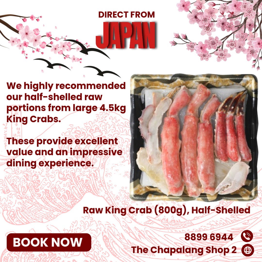 Raw King Crab 800grams Half Shelled_0