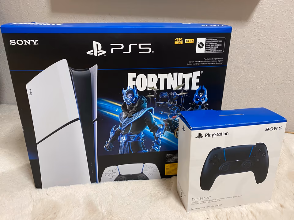  Playstation 5 slim Édition numérique + 02 manettes _0