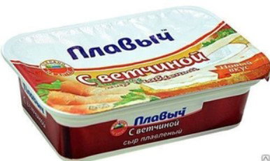 Сыр плавленный 90 гр. "Плавыч" С ветчиной_0